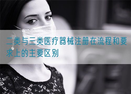 二類與三類醫(yī)療器械注冊(cè)在流程和要求上的主要區(qū)別(圖1)